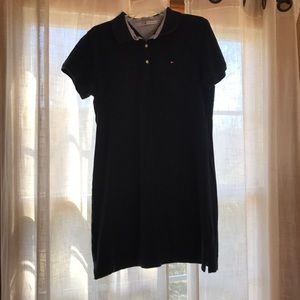 Navy Tommy Hilfiger polo dress